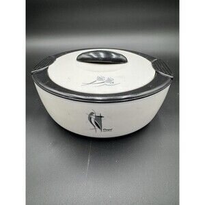 Milton Crisp DLX Insulated Inner Steel Casserole with Lid